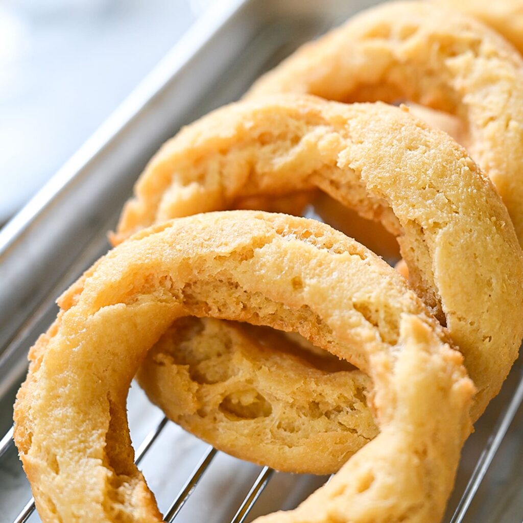 作りたてのおからドーナツ